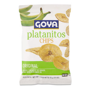 Goya Platanitos banánové čipsy solené 75 g